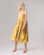 Vichy Yellow Sunday Dress Bokja front